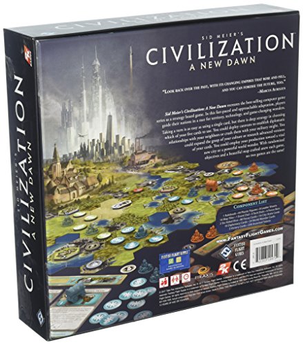 Fantasy Flight Games FFGCIV01 SID Meier's Civilization: A New Dawn - Juego de Mesa (Contenido en alemán)