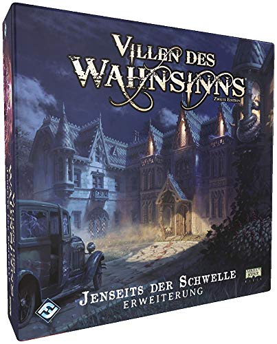 Fantasy Flight Games FFGD1025 Villen Des Wahnsinns 2.Ed. - Más allá del umbral de ampliación Alemana.