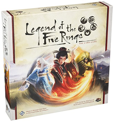 Fantasy Flight Games ffgl5 C01 Leyenda de los Cinco Anillos Juego de Cartas