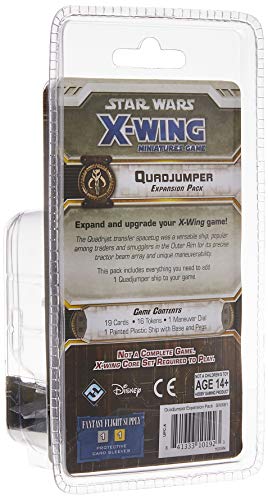 Fantasy Flight Games ffgswx61 Quad Jumper Expansion Pack Star Wars X-Wing Miniatures Game