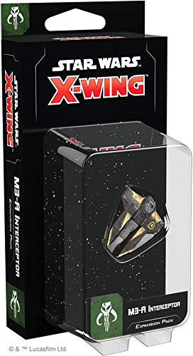 Fantasy Flight Games FFGSWZ52 Star Wars X-Wing 2nd Edition: M3-A Interceptor Expansion Pack, Mixed Colours