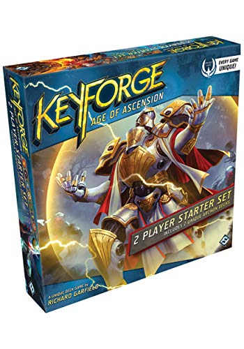 Fantasy Flight Games KeyForge: Age of Ascension Two-Player Starter Set Unique Deck Game