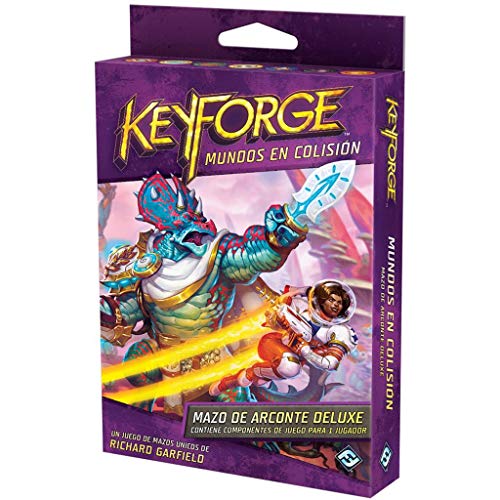 Fantasy Flight Games- Keyforge - Mundos en Colisión Mazo de Arconte Deluxe, Color (KF06ES)