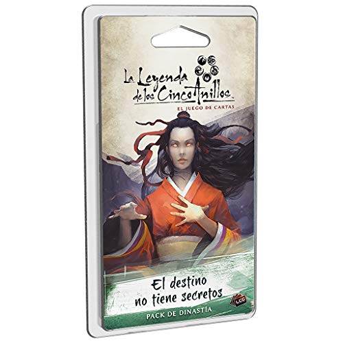 Fantasy Flight Games-La Leyenda de los Cinco Anillos : El Destino no Tiene Secretos-Español, color (FFL5C06) , color/modelo surtido