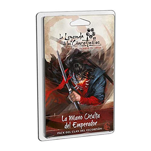 Fantasy Flight Games-La Leyenda de los Cinco Anillos LCG: La Mano Oculta del Emperador-Español, Color (Dungeons Y Dados EDF0FFL5C15)