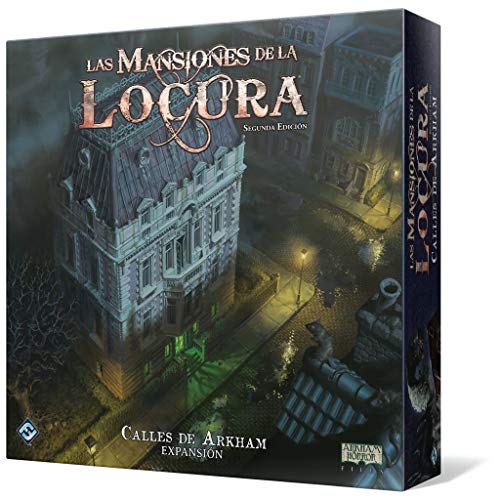 Fantasy Flight Games- Mansiones de la Locura - Calles de Arkham - Español, Color (FFMAD25)