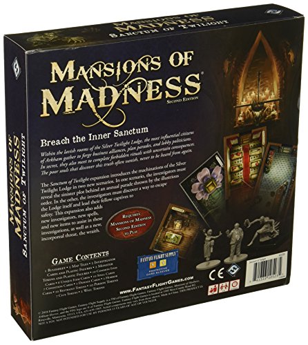 Fantasy Flight Games Mansions of Madness Sanctum of Twilight - English