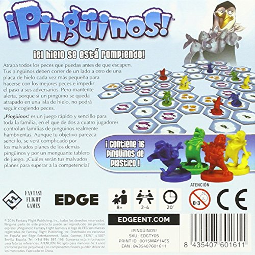 Fantasy Flight Games-¡Pinguinos, Multicolor (Edge Toys FFTY05)