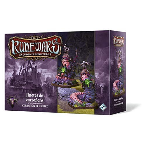 Fantasy Flight Games- Runewars: Jinetes De Carroñero - Español, Color (EDF0FFRWM09)