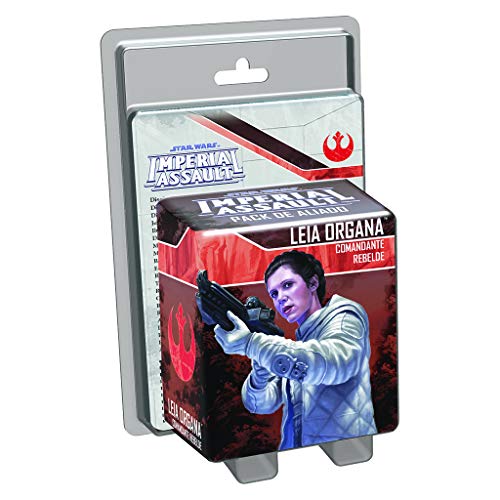 Fantasy Flight Games- Star Wars Imperial Assault, Princesa Leia, Comandante Rebelde (Edge Entertainment EDGSWI22)