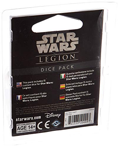 Fantasy Flight Games- Star Wars: Legión Set de Dados - Español, Color (FFSWL02)