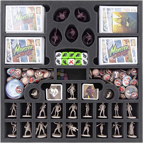 Feldherr Foam Tray Set Compatible with Monster Slaughter Board Game Box