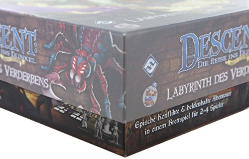 Feldherr Foam Tray Set for Descent: Journeys in The Dark 2nd Edition - Labyrinth of Ruin Board Game Box
