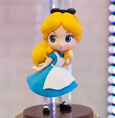 Figura de Colección Alicia en el país de Las Maravillas Alice In Wonderland 7cm Serie QPOSKET Petit Disney Characters Banpresto Disney