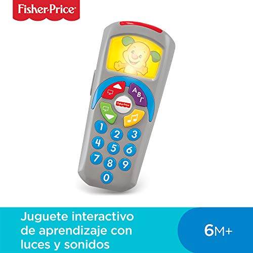 Fisher-Price - Mando a Distancia Perrito, Juguete Electrónico Bebé +6 Meses (Mattel DLD35) , color/modelo surtido