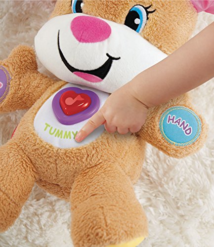 Fisher-Price Perrita primeros descubrimientos, juguete bebé +6 meses (Mattel CGR45)