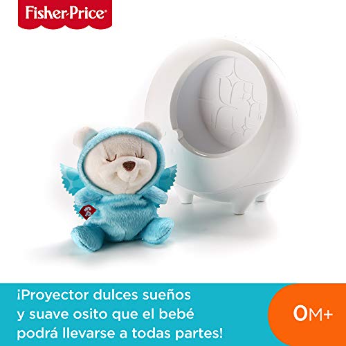 Fisher-Price - Proyector osito dormilón - juguetes bebe - (Mattel DYW48)