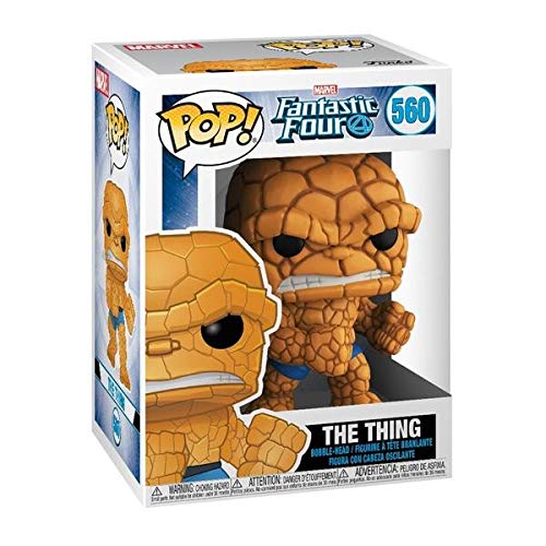 Funko- Pop Marvel: Fantastic Four-The Thing Collectible Toy, Multicolor (44988)