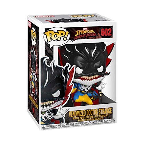 Funko- Pop Marvel: MAX Venom-Doctor Strange Figura Coleccionable, Multicolor (46458)