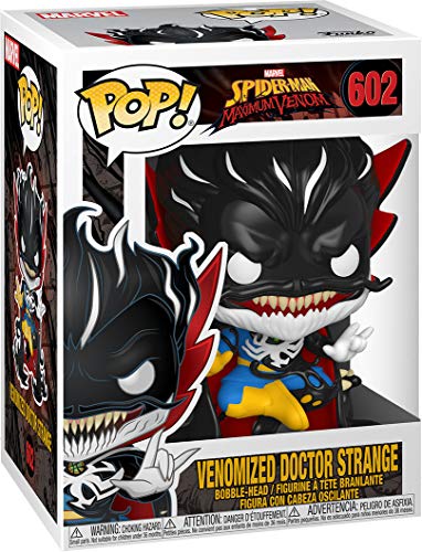 Funko- Pop Marvel: MAX Venom-Doctor Strange Figura Coleccionable, Multicolor (46458)