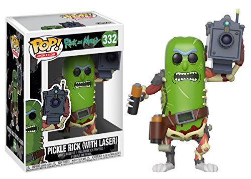 Funko Pop!- Rick & Morty: Pickle Rick con Laser (27862)