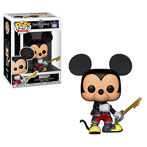 Funko- Pop Vinyl: Kingdom Hearts 3: Mickey Figura Coleccionable, Multicolor, Talla única (34054)