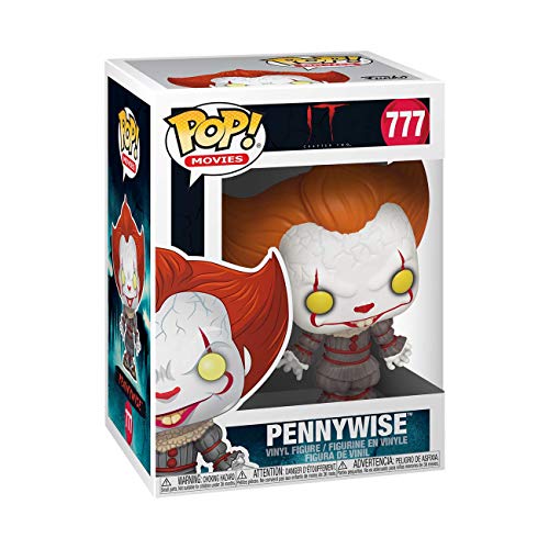 Funko- Pop Vinyl: Movies: IT: Chapter 2-Pennywise w/Open Arms Figura Coleccionable, Multicolor, Talla única (40627)