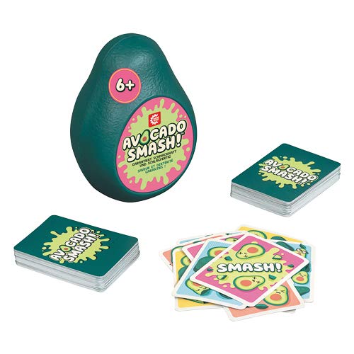 Game Factory 646236 Avocado Smash-Das - Juego de Cartas para Amigos y Familia, Juego de Cartas para niños a Partir de 6 años, Color Verde