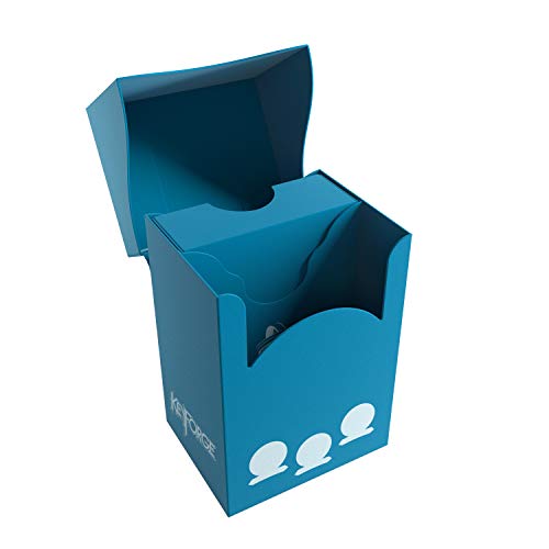 GAMEGEN!C- Keyforge Gemini Blue Deck Box, Color Azul (GGS25005)