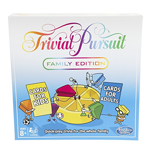 Games- Juego Trivial Pursuit Family Edition, Multicolor (Hasbro E1921102)