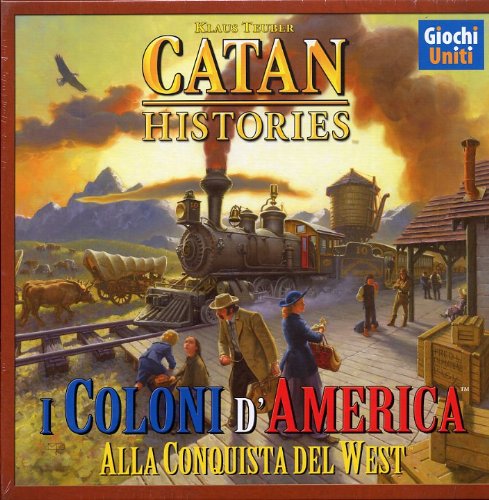 Giochi Uniti Catan Histories: I Coloni d'America - Juego de Mesa (versión en Italiano) [Importado de Italia]