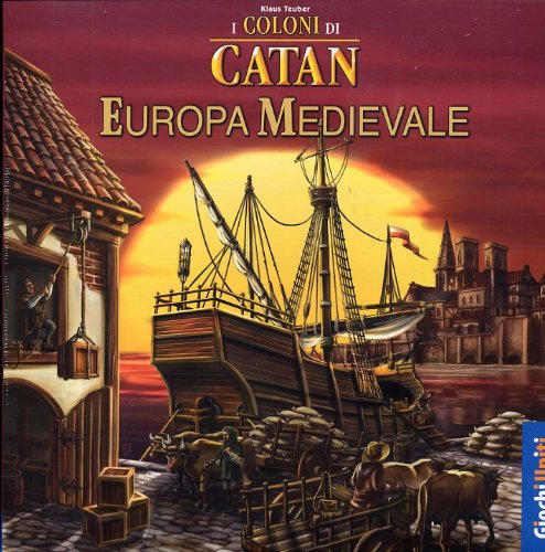 Giochi Uniti I Coloni di Catan: Europa Medievale - Juego de Mesa (versión en Italiano) [Importado de Italia]