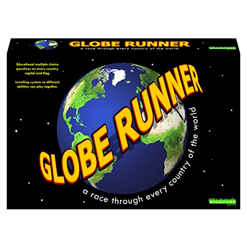 GLOBE RUNNER - A race through every country of the world Board Game