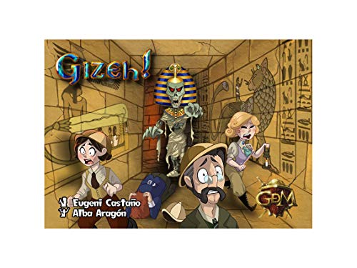 GM Games-Momia Gizeh-Juego de Cartas (GDM Games GDM2077)