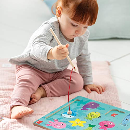 Goula Puzzle pesca magneticos para niños de 2 años , color/modelo surtido