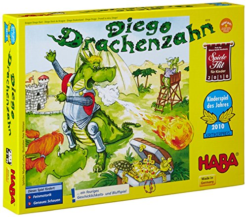 HABA 4319 Diego Drachenzahn - Juego Infantil sobre Dragones