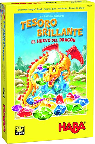 Haba Juego de Mesa Tesoro Brillante-El Huevo del Dragón-ESP, Multicolor (H305301)