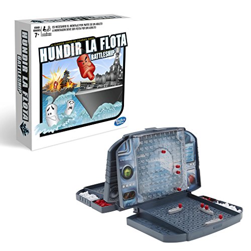 Hasbro Gaming- Hasbro Hundir La Flota, Juego de Tablero, Multicolor, única (A3264B09)