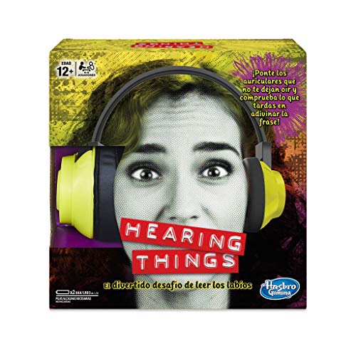 Hasbro Gaming - Juego de mesa Hearing Things (E2617105)