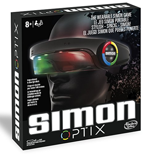 Hasbro Gaming Juegos Simon Optix, Multicolor, 27 x 27 cm (C1959EU4)