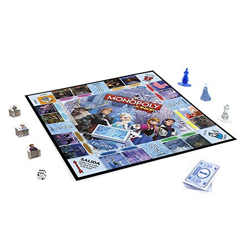 Hasbro - Juego de Mesa Monopoly Junior con diseño Frozen (B22471050)