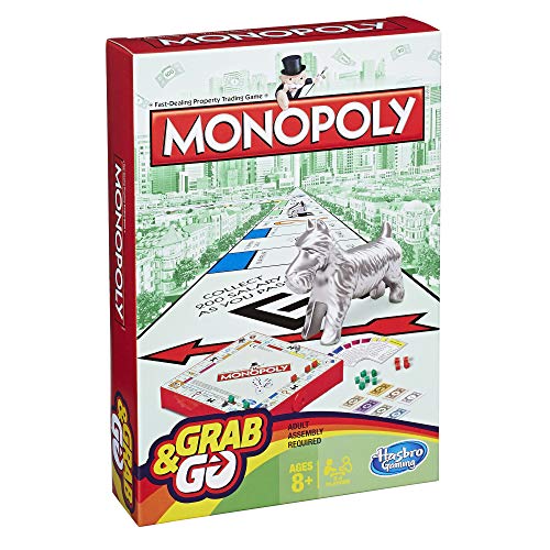 Hasbro - Juego de Viaje Monopoly (versión en inglés)