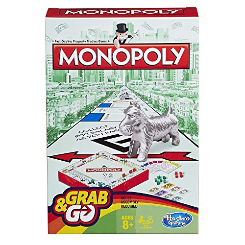 Hasbro - Juego de Viaje Monopoly (versión en inglés)