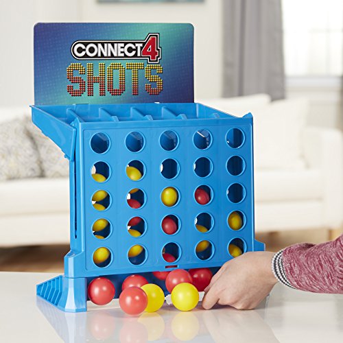 Hasbro Juegos niños – 4 Gaming – Potencia 4 Shots – Juego de Societe, e3578101, Multicolor