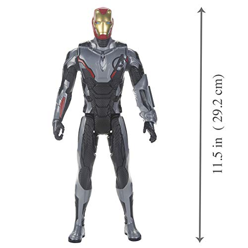 Hasbro Marvel Avengers – Endgame Iron Man Titan Hero con Power FX Incluido, Multicolor, 30 cm, E3298103