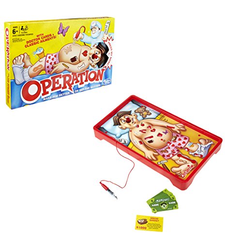 Hasbro - Operación (Juego de Mesa) (versión en inglés)