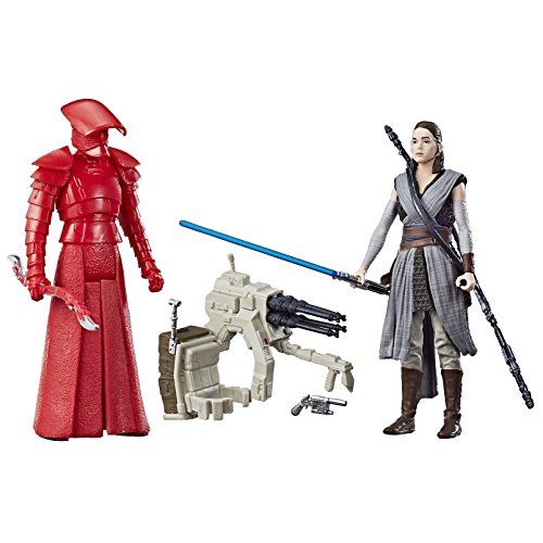 Hasbro Star Wars Rey (Jedi Training) & Elite Praetorian Guard 2-Pack - Kits de Figuras de Juguete para niños (4 año(s), Multicolor, Niño/niña, 99 año(s), Dibujos Animados, Acción / Aventura)