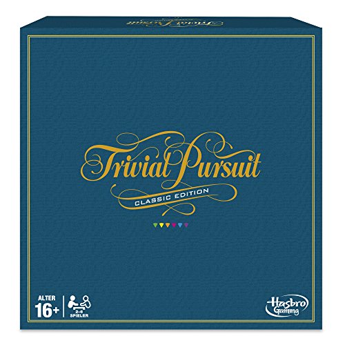 Hasbro Trivial Pursuit Classic Edition Niños y Adultos Juego Educativo - Juego de Tablero (Juego Educativo, Niños y Adultos, 16 año(s))