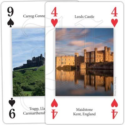 Heritage Playing Cards - English Castles Playing Cards