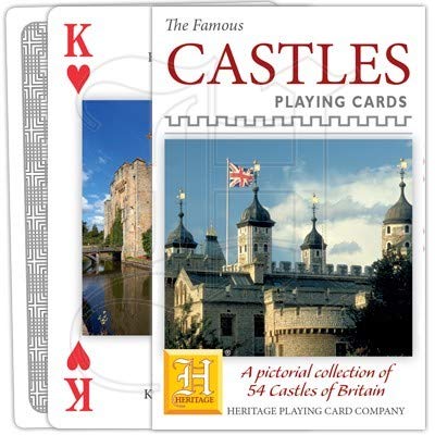 Heritage Playing Cards - English Castles Playing Cards